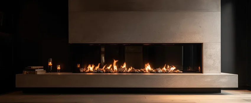 Gas Fireplace Ember Bed Design Services in Tifton, Georgia